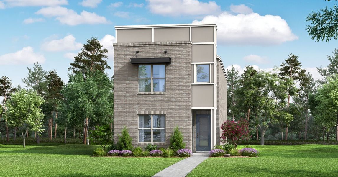 The Myrtle - Contemporary Elevation The Myrtle - Contemporary Elevation