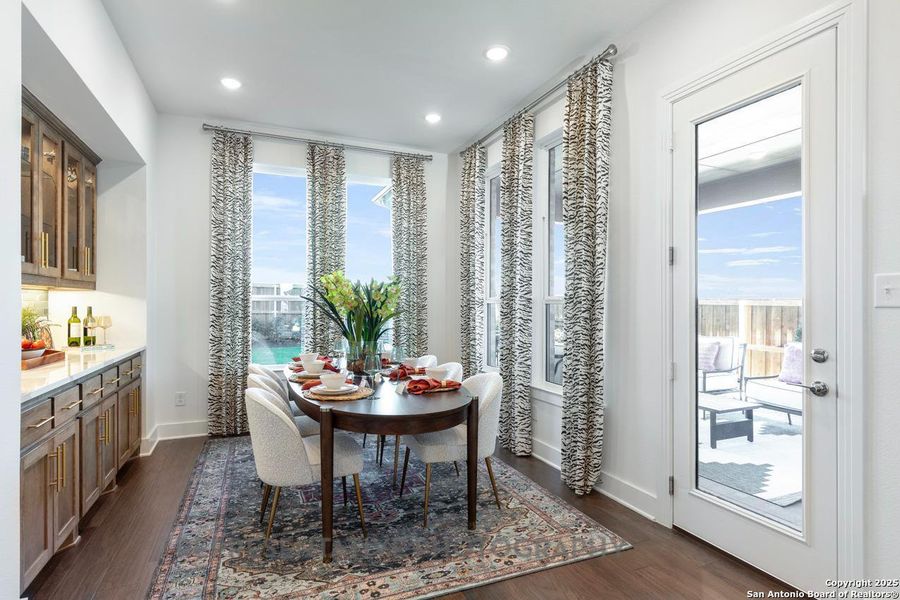 Furnished interior view inside a new home in The Ranches at Creekside, Boerne (Image 25). Furnished interior view inside a new home in The Ranches at Creekside, Boerne (Image 25).