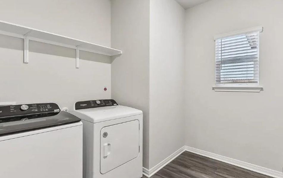 Photo is not of the actual home, but is an inspirational photo of builder’s model home and may depict options, furnishings, and/or decorator features that are not included