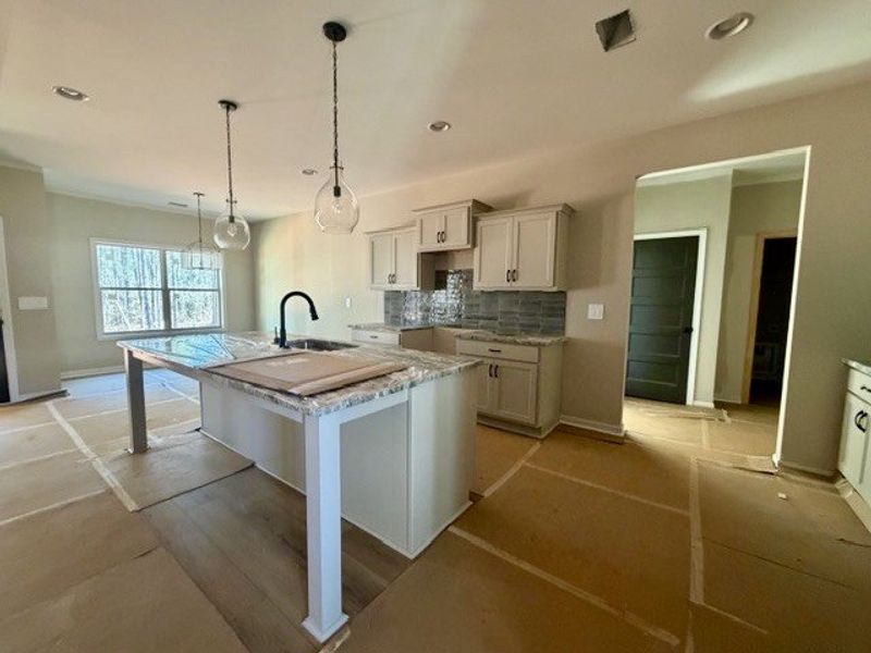 In-progress construction of a new home in Oakview, Pine Mountain, GA (Image 3).