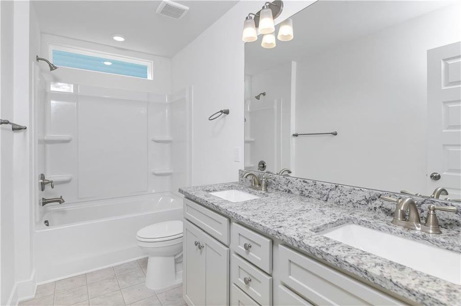 Furnished interior view inside a new home in Villas at Dawsonville, Dawsonville (Image 15).