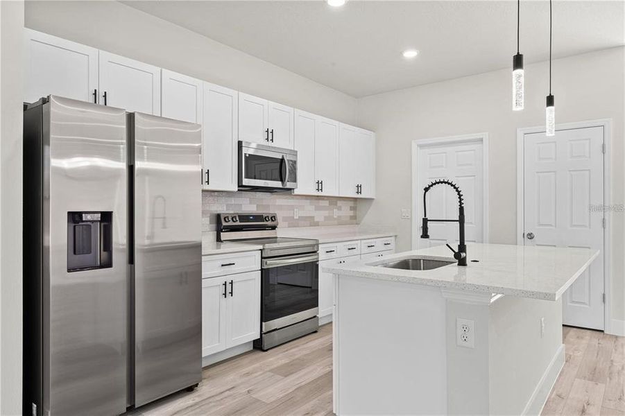 Furnished interior view inside a new home in , Ocala (Image 4).