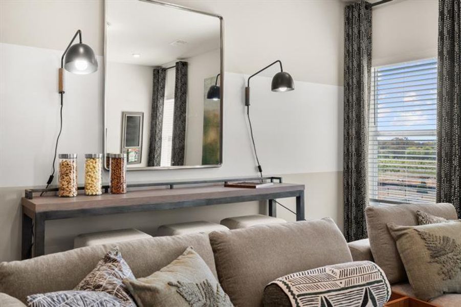Furnished interior view inside a new home in The Stiles, Cartersville (Image 7).