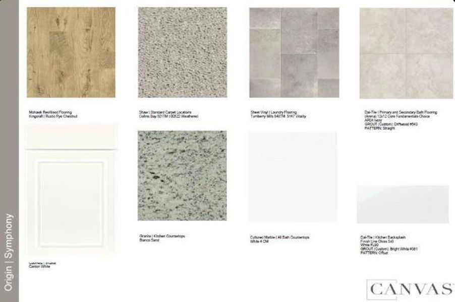 Sample of building materials used in homes in Chandler Run, Tucker (Image 26).