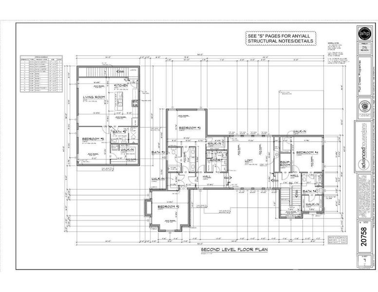 2D floor plan layout of this home in , Davidson, NC (Image 3).