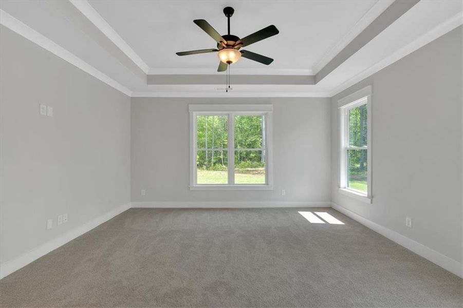 Spacious, unfurnished interior of a new home in Springside Reserve, Powder Springs (Image 38). Spacious, unfurnished interior of a new home in Springside Reserve, Powder Springs (Image 38).