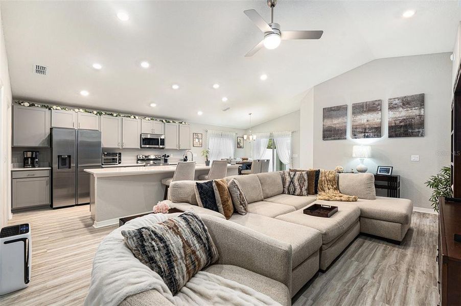 Furnished interior view inside a new home in , Zephyrhills (Image 31).