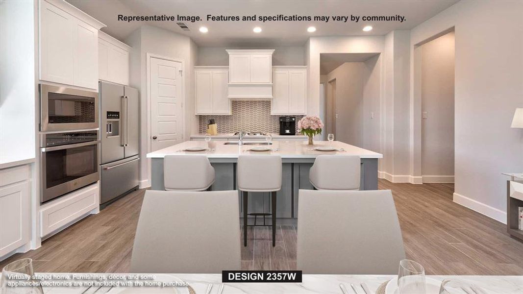 Furnished interior view inside a new home in Hillstead, Lavon (Image 3).