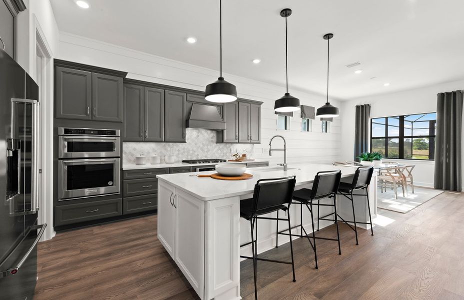 Furnished interior view inside a new home in Talon Preserve on Palmer Ranch, Nokomis (Image 34).