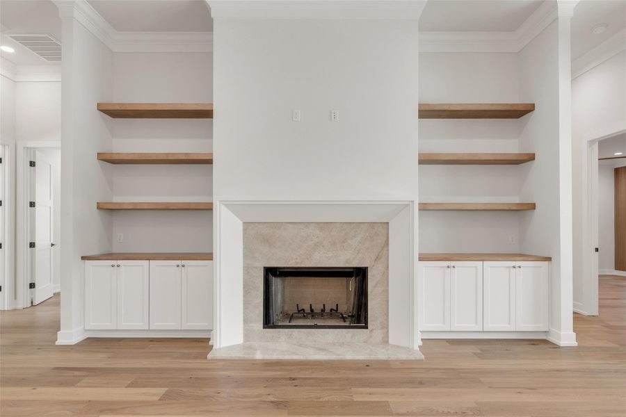 Furnished interior view inside a new home in , College Station (Image 27). Furnished interior view inside a new home in , College Station (Image 27).