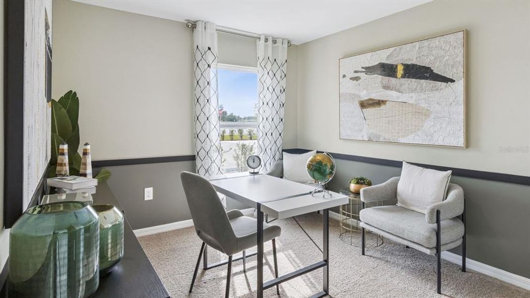 Furnished interior view inside a new home in , Winter Haven (Image 6).