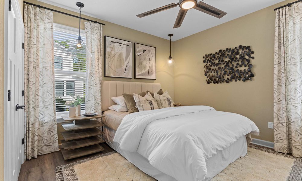 Representative furnished interior of a home built from the The Waverunner by Chesapeake Homes in Bridgewater - Shorehaven Village, Little River (Image 35).