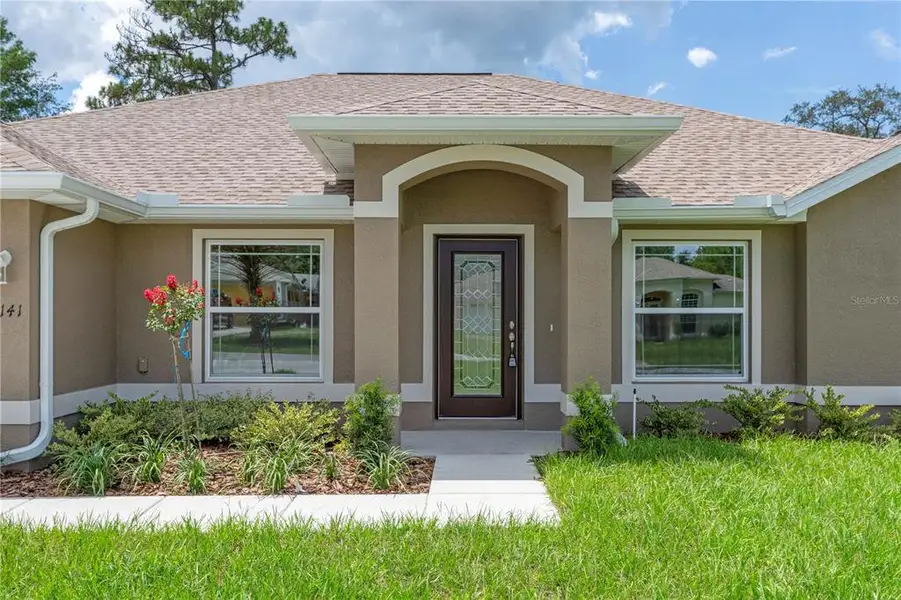 Exterior details and patio area of a home in , Weeki Wachee (Image 3). Exterior details and patio area of a home in , Weeki Wachee (Image 3).