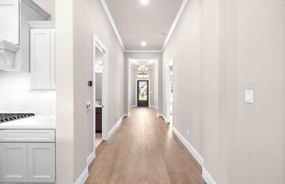 Spacious, unfurnished interior of a new home in Audubon 60′, Magnolia (Image 19).