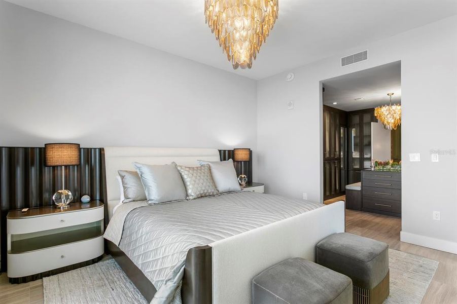 Furnished interior view inside a new home in , Tampa (Image 41).