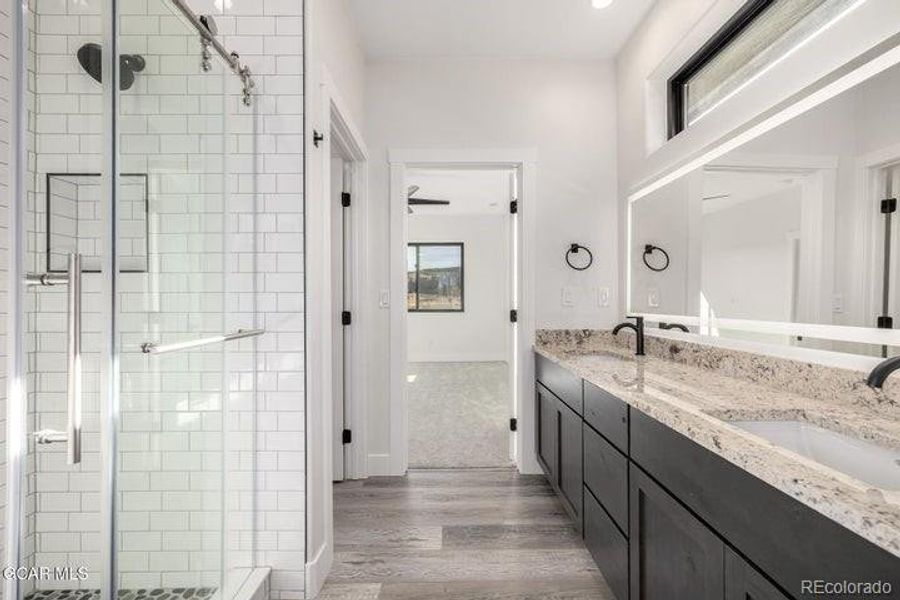 Furnished interior view inside a new home in , Granby (Image 9).