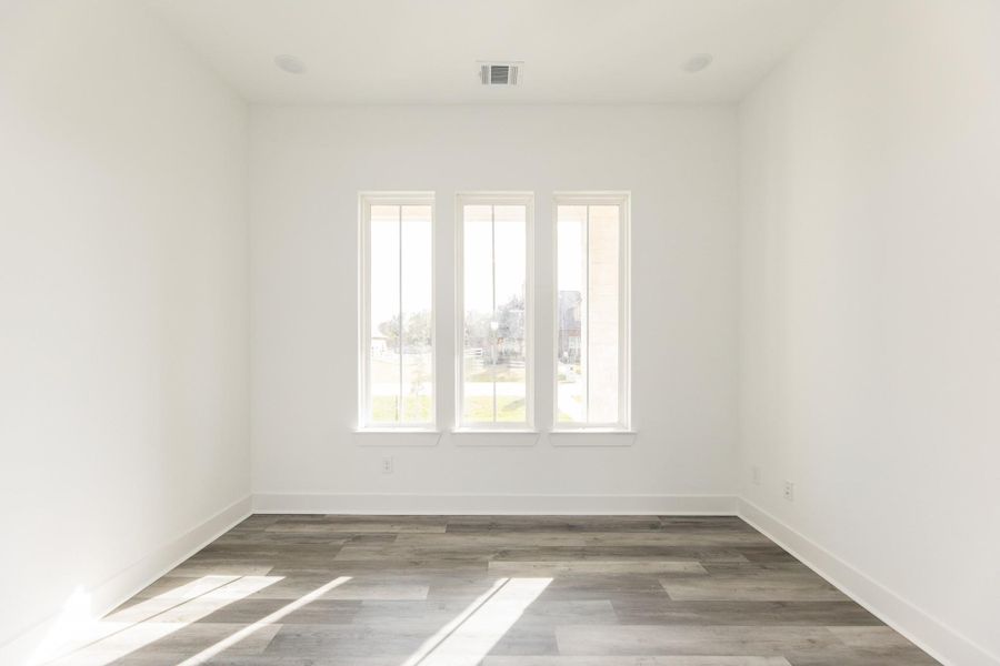 Spacious, unfurnished interior of a new home in , Cypress (Image 38).