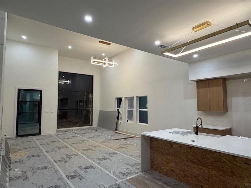 In-progress construction of a new home in , Dallas, TX (Image 5).