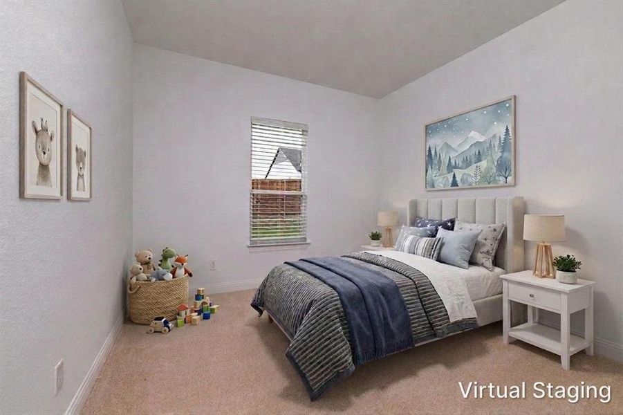 Furnished interior view inside a new home in , Haslet (Image 7).