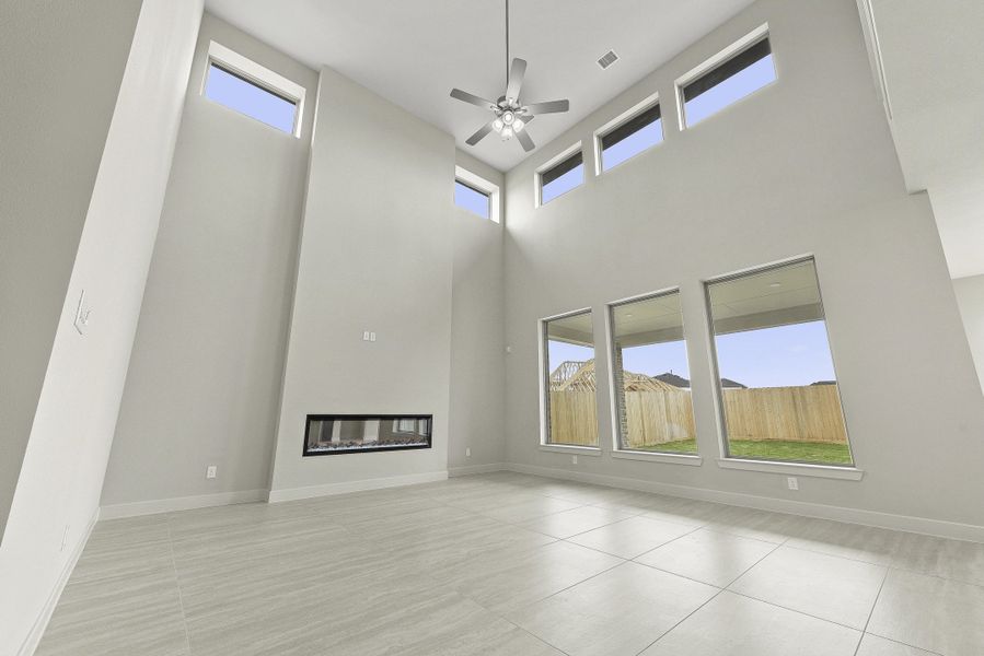 Spacious, unfurnished interior of a new home in Harvest Green, Richmond (Image 19). Spacious, unfurnished interior of a new home in Harvest Green, Richmond (Image 19).