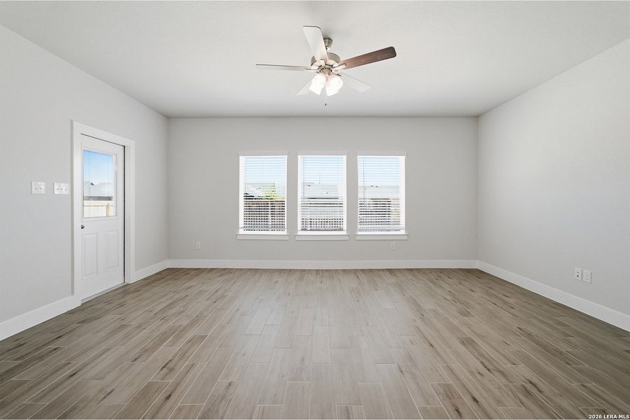 Spacious, unfurnished interior of a new home in Swenson Heights, Seguin (Image 19). Spacious, unfurnished interior of a new home in Swenson Heights, Seguin (Image 19).