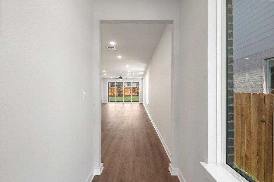 Spacious, unfurnished interior of a new home in Terrace Collection at Heritage, Dripping Springs (Image 26). Spacious, unfurnished interior of a new home in Terrace Collection at Heritage, Dripping Springs (Image 26).