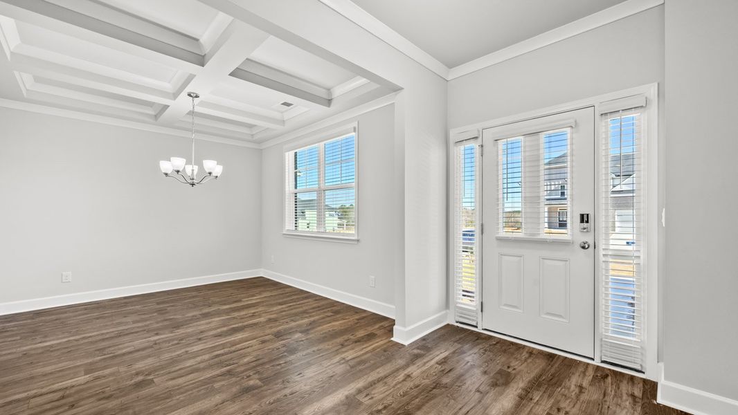 Representative unfurnished interior of a home built from the Marlene by D.R. Horton in Evergreen Crossing, Locust Grove (Image 28).