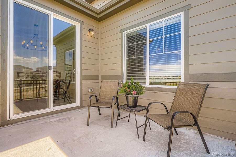 Furnished interior view inside a new home in Single Family Homes at Anthology North, Parker (Image 7). Furnished interior view inside a new home in Single Family Homes at Anthology North, Parker (Image 7).