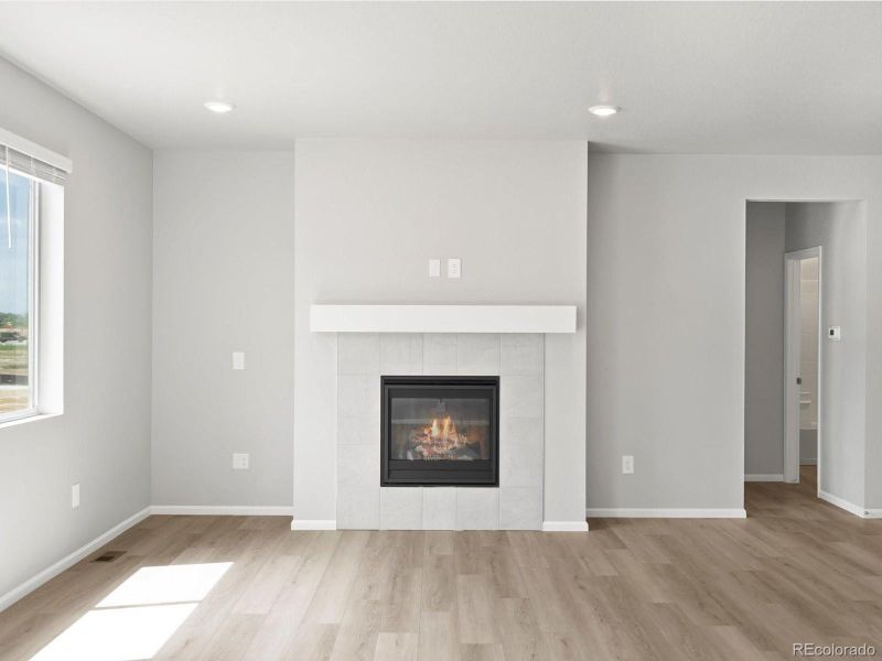 Spacious, unfurnished interior of a new home in Poudre Heights: The Alpine Collection, Windsor (Image 31).