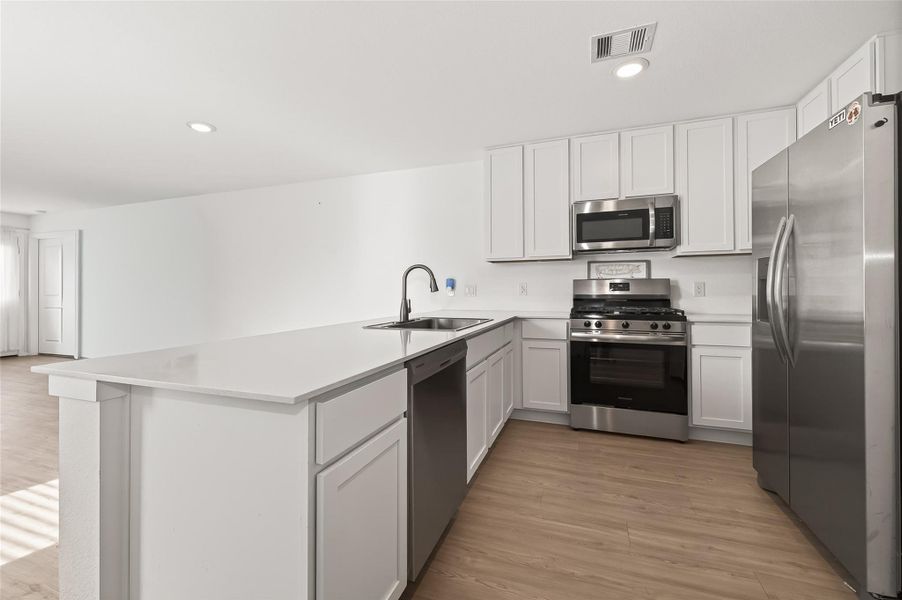 Furnished interior view inside a new home in Anniston, Katy (Image 6).