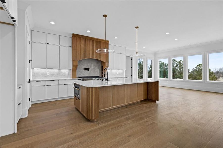 Furnished interior view inside a new home in , Buford (Image 14).