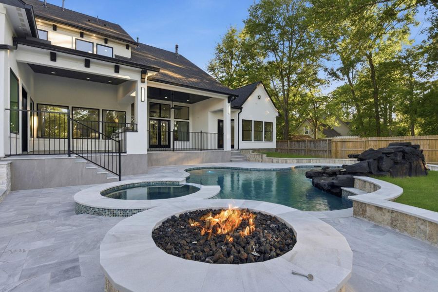 Enjoy your backyard oasis