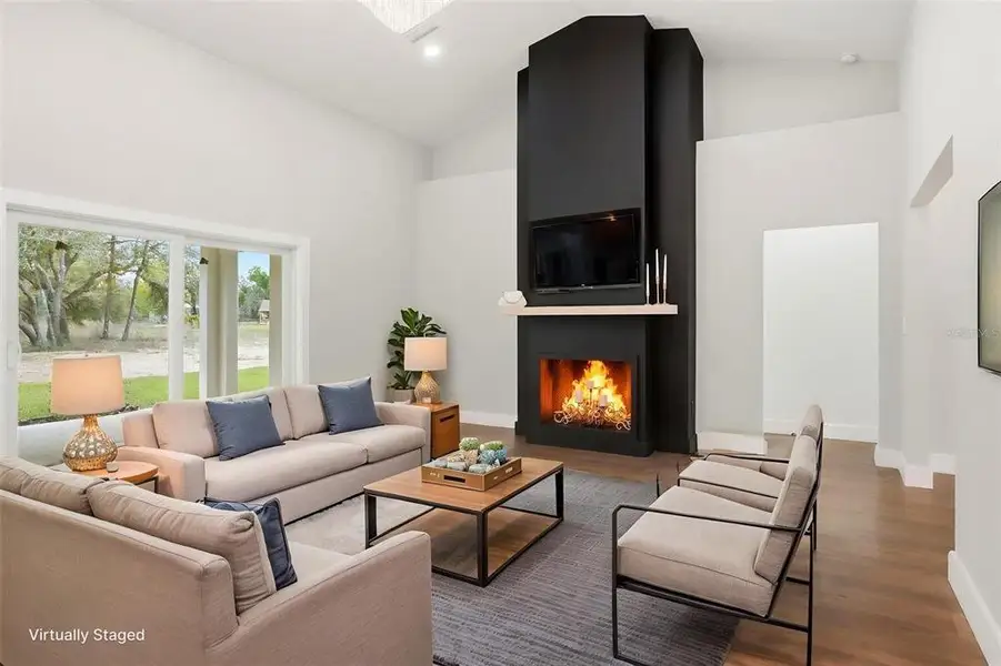 Furnished interior view inside a new home in , Webster (Image 10).