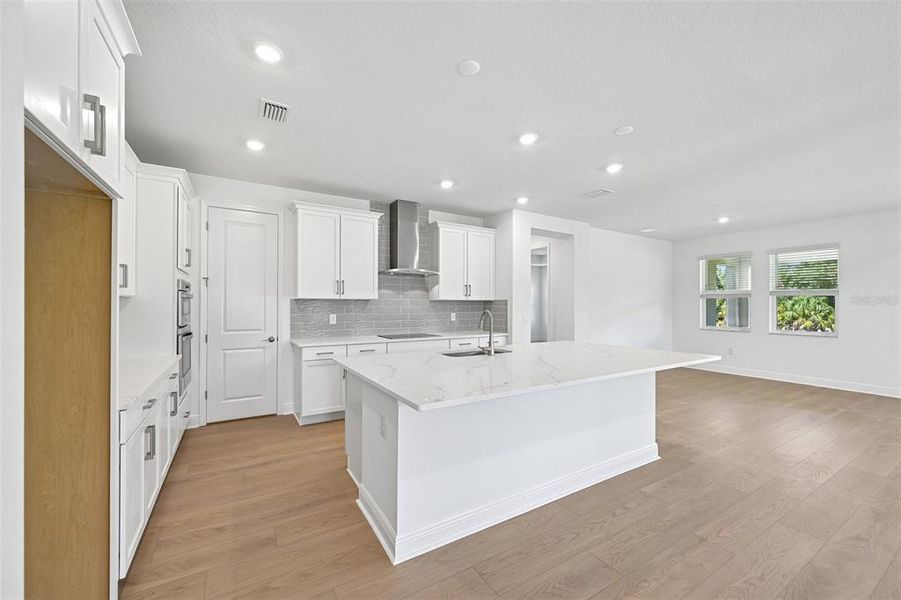 Furnished interior view inside a new home in Creeks Edge at Twin Rivers, Parrish (Image 15).