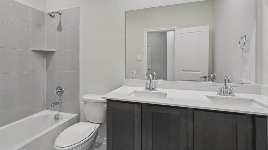 Representative furnished interior of a home built from the Brookview by D.R. Horton in Madera, Royse City (Image 14). Representative furnished interior of a home built from the Brookview by D.R. Horton in Madera, Royse City (Image 14).