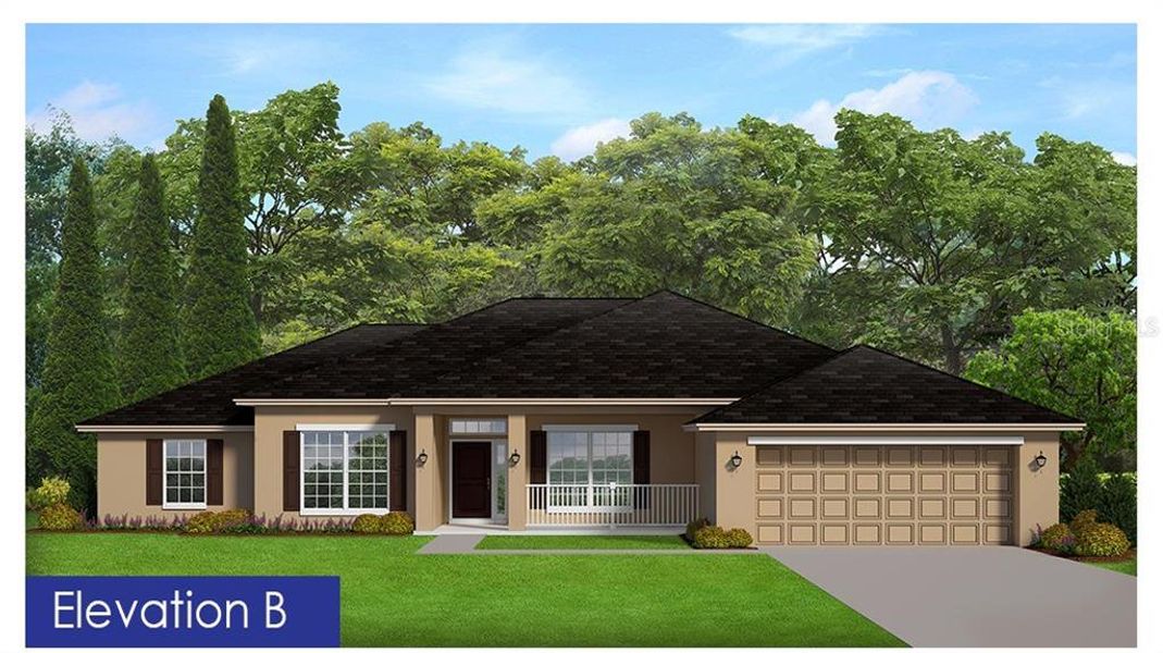 Front exterior of a new home in , North Port, FL, highlighting curb appeal (Image 1). Front exterior of a new home in , North Port, FL, highlighting curb appeal (Image 1).
