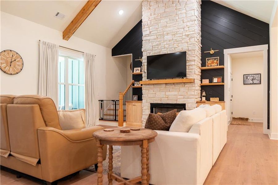 Furnished interior view inside a new home in , Silver Creek (Image 8). Furnished interior view inside a new home in , Silver Creek (Image 8).