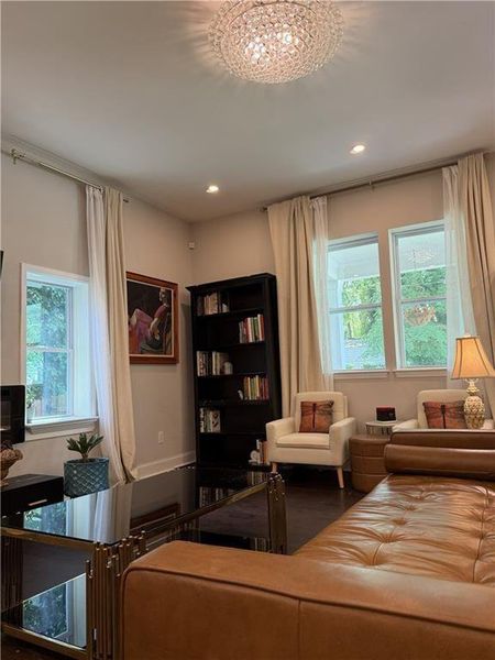 Furnished interior view inside a new home in , Atlanta (Image 4).