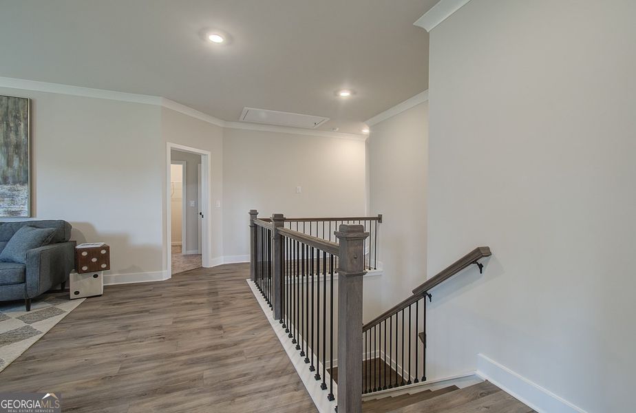 Furnished interior view inside a new home in Rosewood Lake Estates, Hoschton (Image 17).