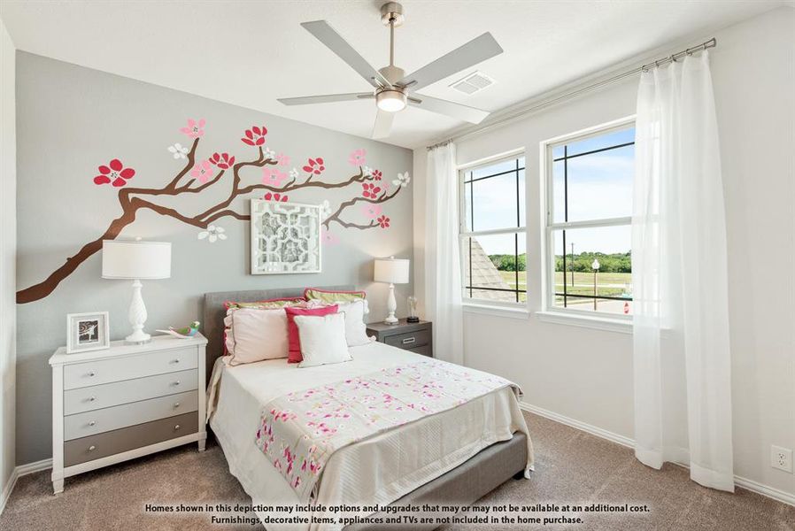Furnished interior view inside a new home in East Oak Creek, Commerce (Image 11). Furnished interior view inside a new home in East Oak Creek, Commerce (Image 11).