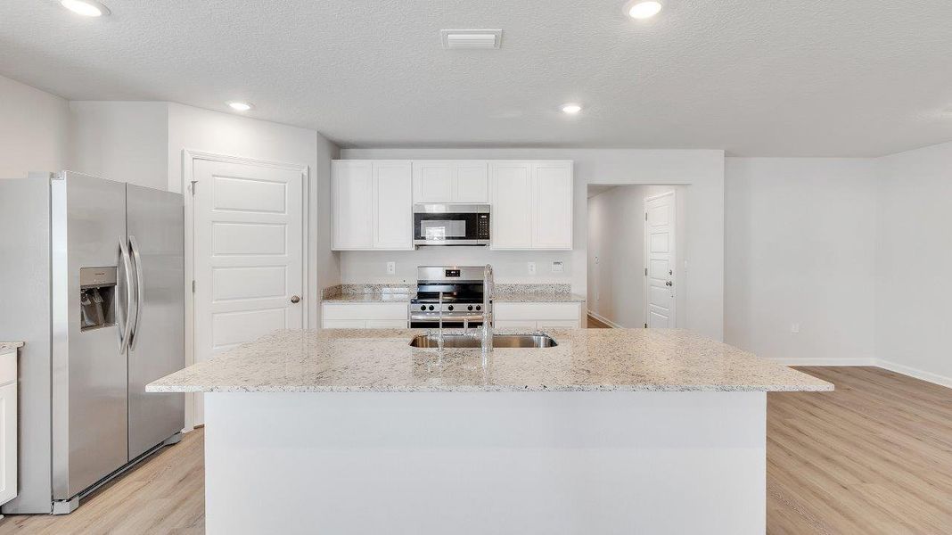 Furnished interior view inside a new home in Wesley Park, Crawfordville (Image 7).