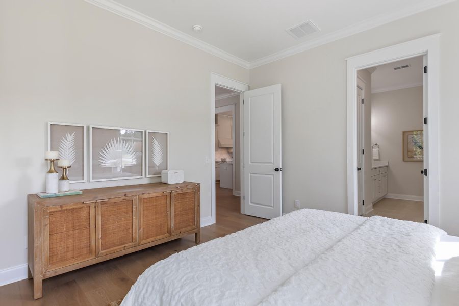 Furnished interior view inside a new home in , McClellanville (Image 4).