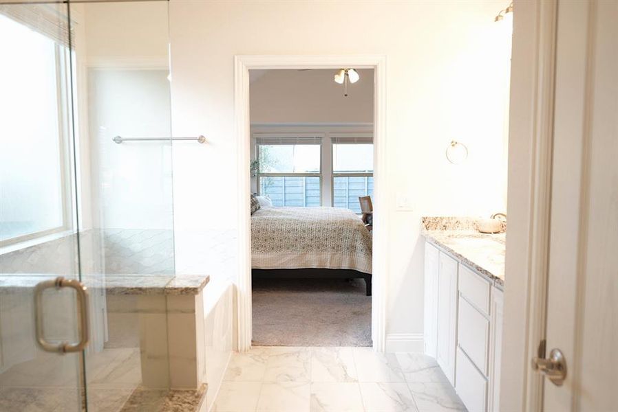 Furnished interior view inside a new home in , Little Elm (Image 16).