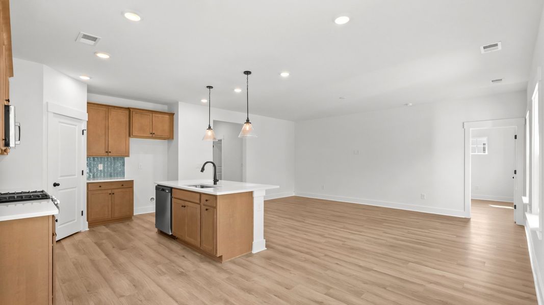 Furnished interior view inside a new home in Bluffs at Sun Colony, Longs (Image 10).