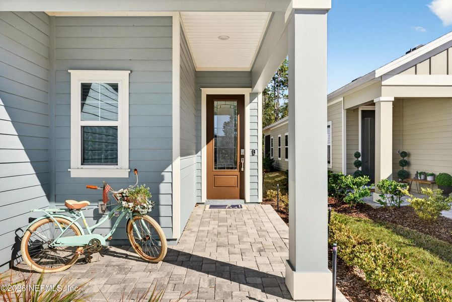Exterior details and patio area of a home in , St. Johns (Image 28). Exterior details and patio area of a home in , St. Johns (Image 28).