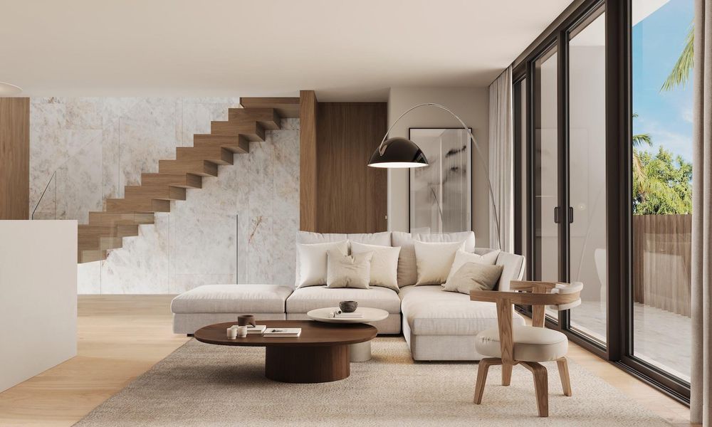 Furnished interior view inside a new home in , Fort Lauderdale (Image 4).