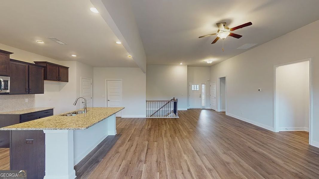 Furnished interior view inside a new home in Barrington Place, Macon (Image 7).