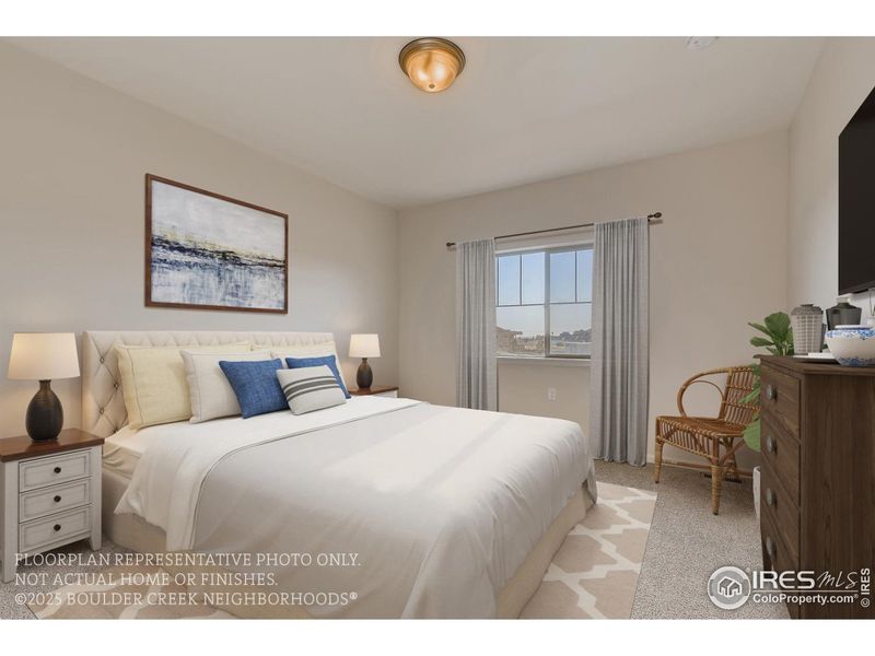 Furnished interior view inside a new home in , Westminster (Image 8).