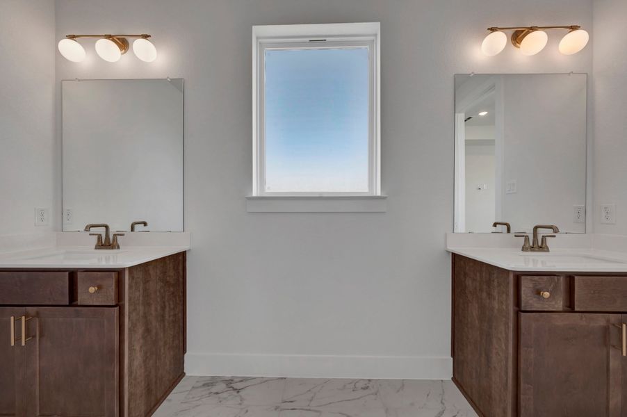 Furnished interior view inside a new home in Landmark, Denton (Image 11).