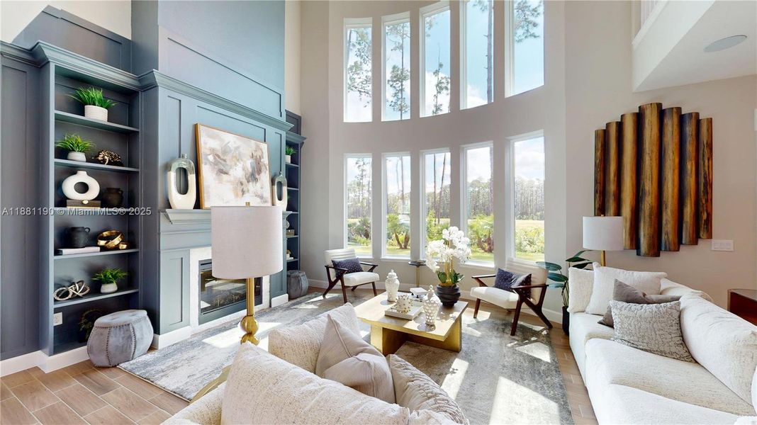 Furnished interior view inside a new home in Westlake Single Family, Ormond Beach (Image 12). Furnished interior view inside a new home in Westlake Single Family, Ormond Beach (Image 12).